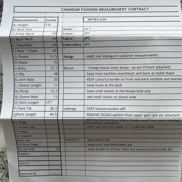 Red Bridal embroidered Lehenga - Picture 4 of 5